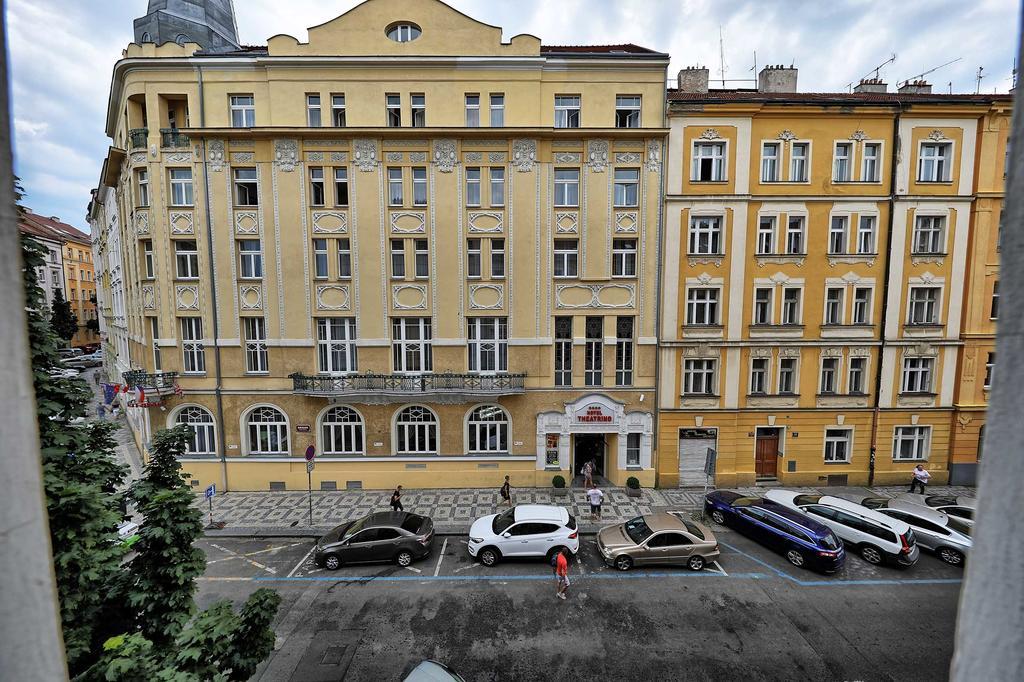 Borivojova 50 Apartman Prága Kültér fotó